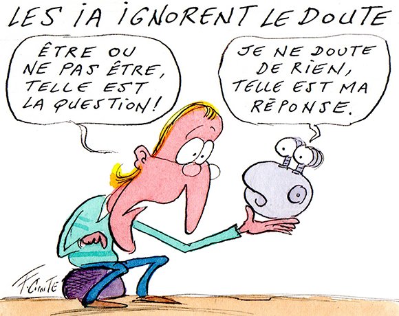 Dessin: Les hallucinations sont mathématiquement inévitables, selon OpenAI